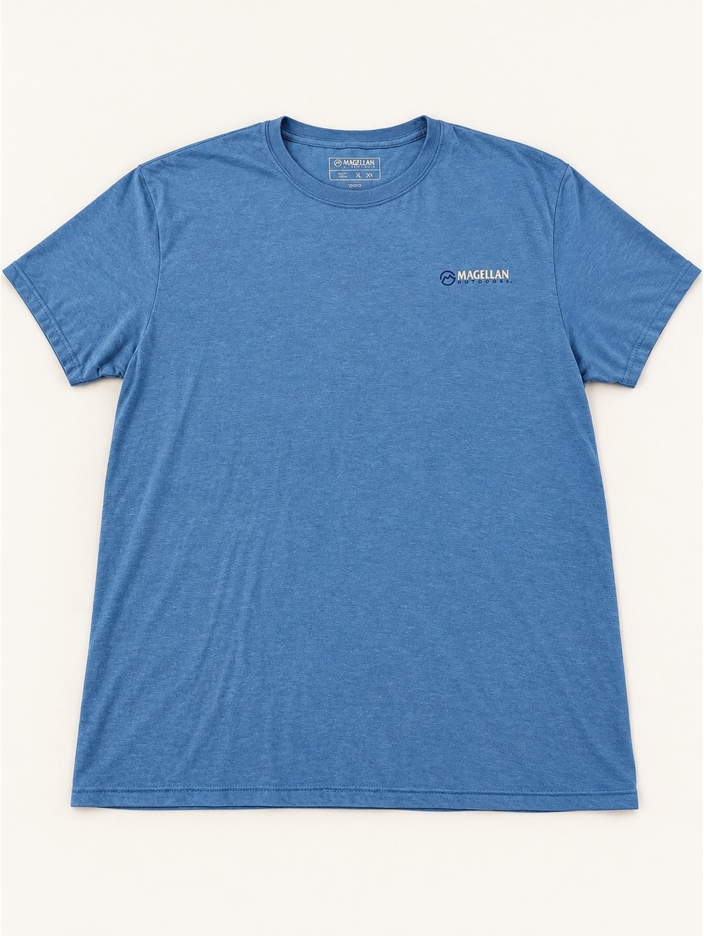 Magellan Outdoors Men’s XL Blue Short Sleeve Logo T-Shirt